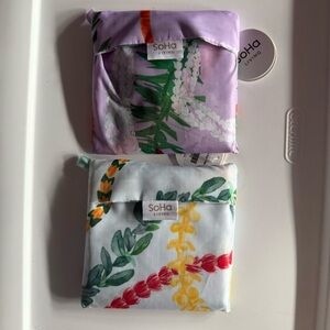 SoHa Living Flower Lei Reusable Packable Bags